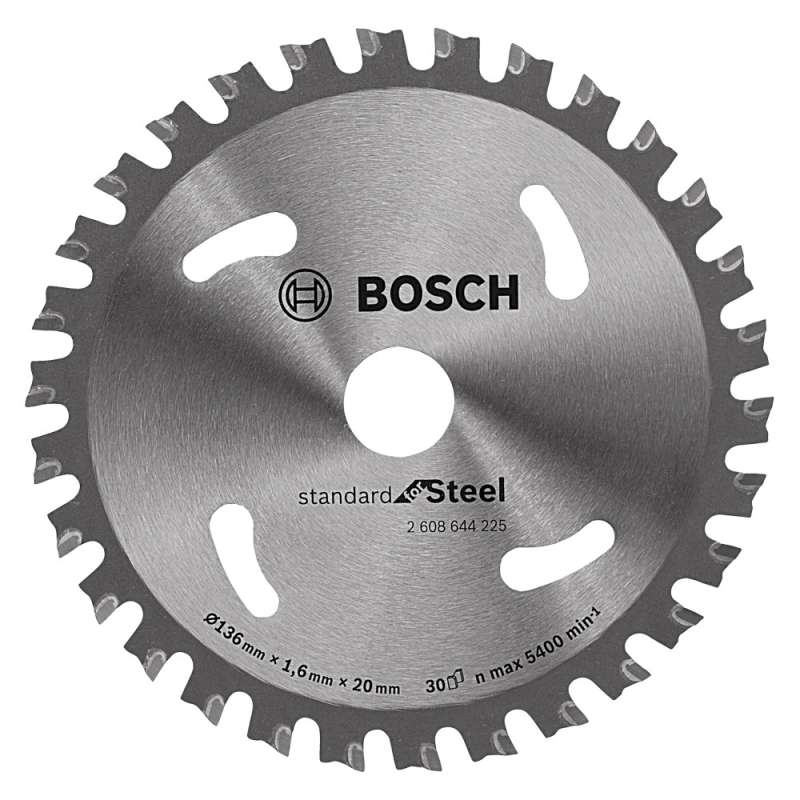 Пильный диск BOSCH STEEL по стали  / Дисковые погружные пилы .